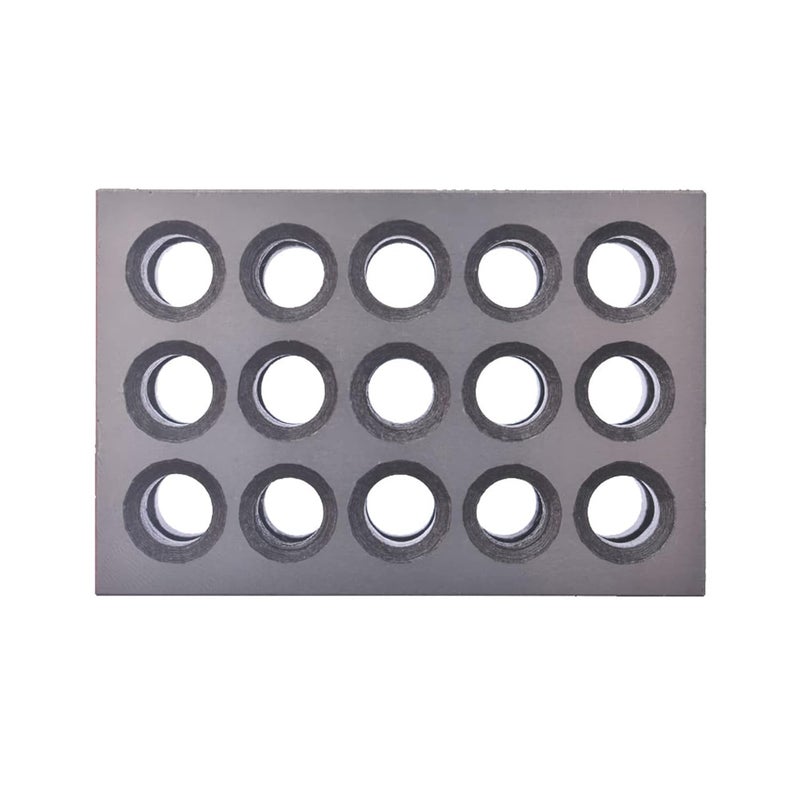 marddpair 8Pcs 1 x 2 x 3 Inch Blocks Accuracy 23 Hole Block Set 0.0001 Accuracy with Screws Hex Key Plastic Case Fit for Set-up, Layout and Inspection Jobs - Image 5